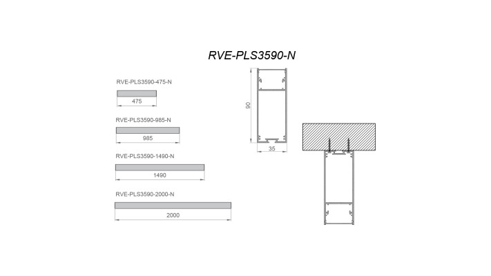 Светильник RVE-PLS3590-1