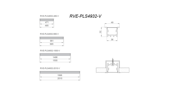 Светильник RVE-PLS4932-1